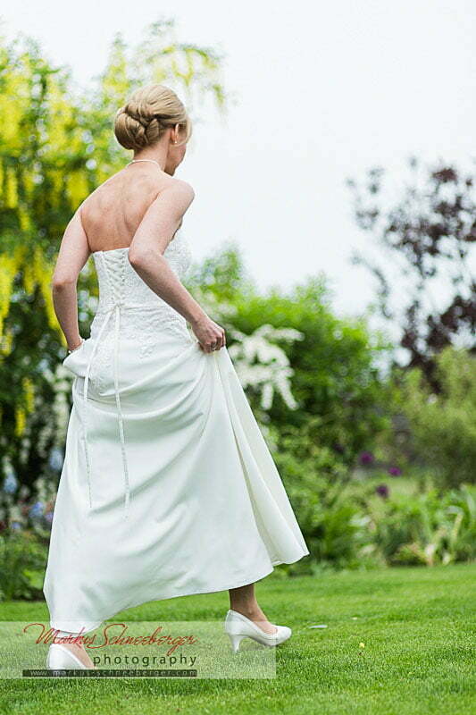 Eine kleine aber feine Hochzeit in Enns und Wirt am Teich